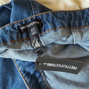 Pretty Little Thing Denim Maxi Skirt